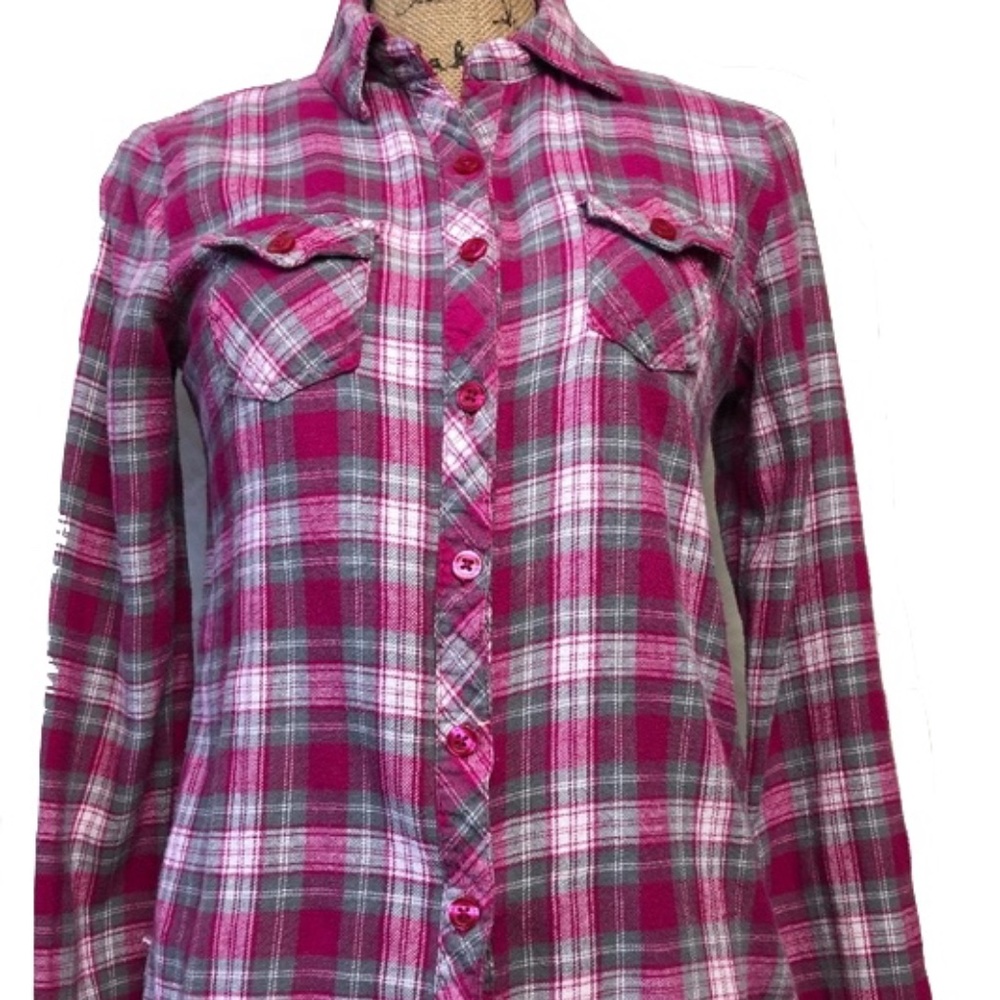 OP Flannel Shirt Long Sleeves